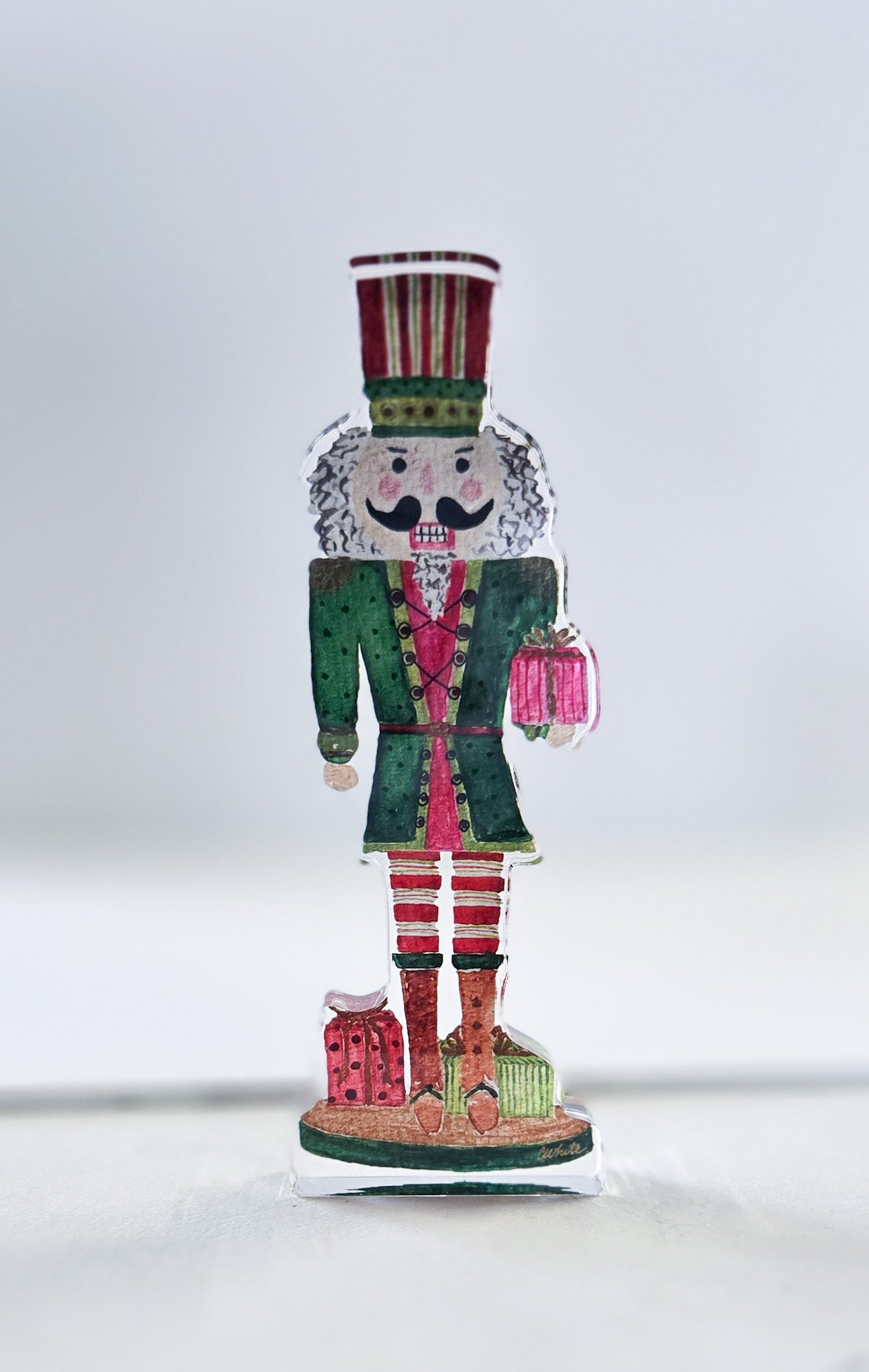 Acrylic Nutcracker Cutout Green