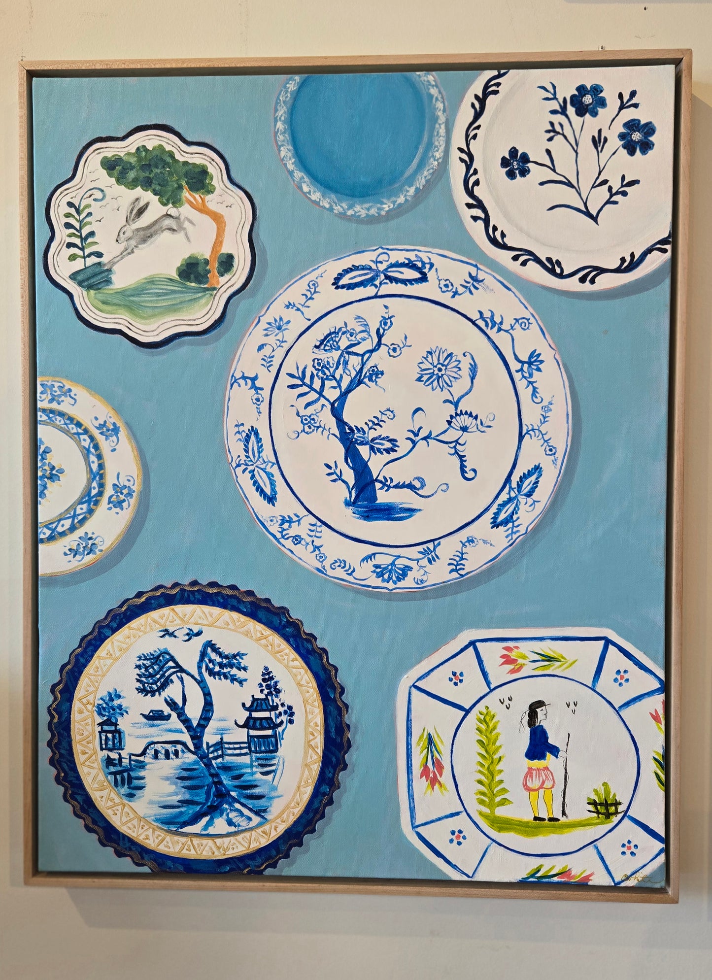 Porcelain Stories - Blue Danube