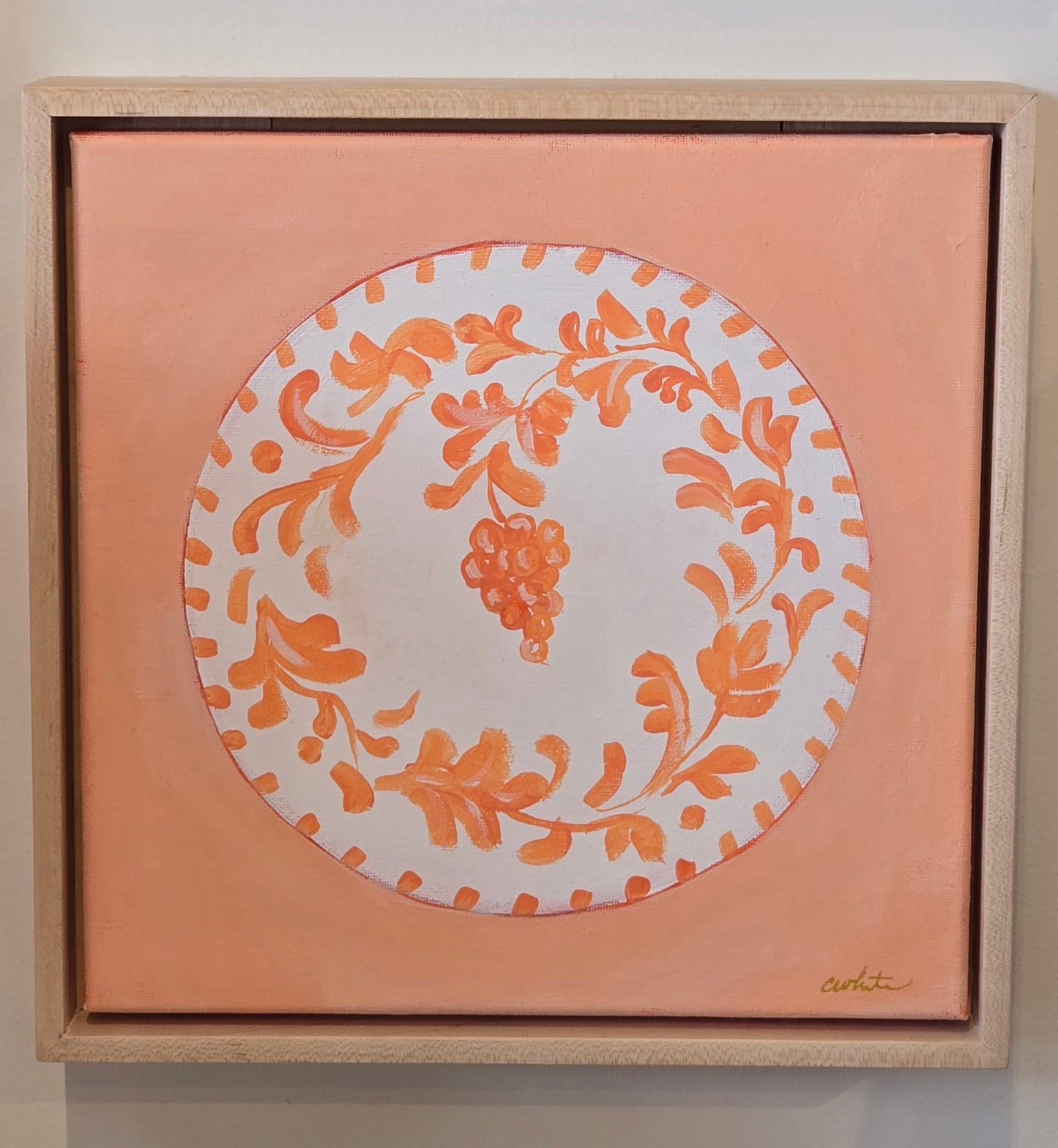 Porcelain Stories - Vietri Arezzo Coral 10x10