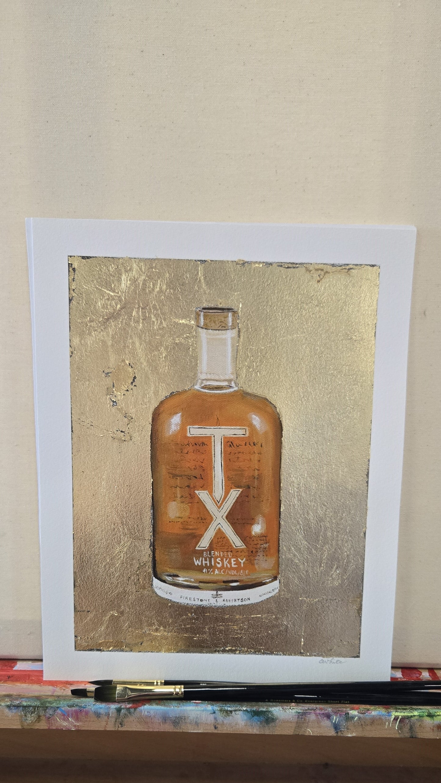 Bar Art - TX Whiskey