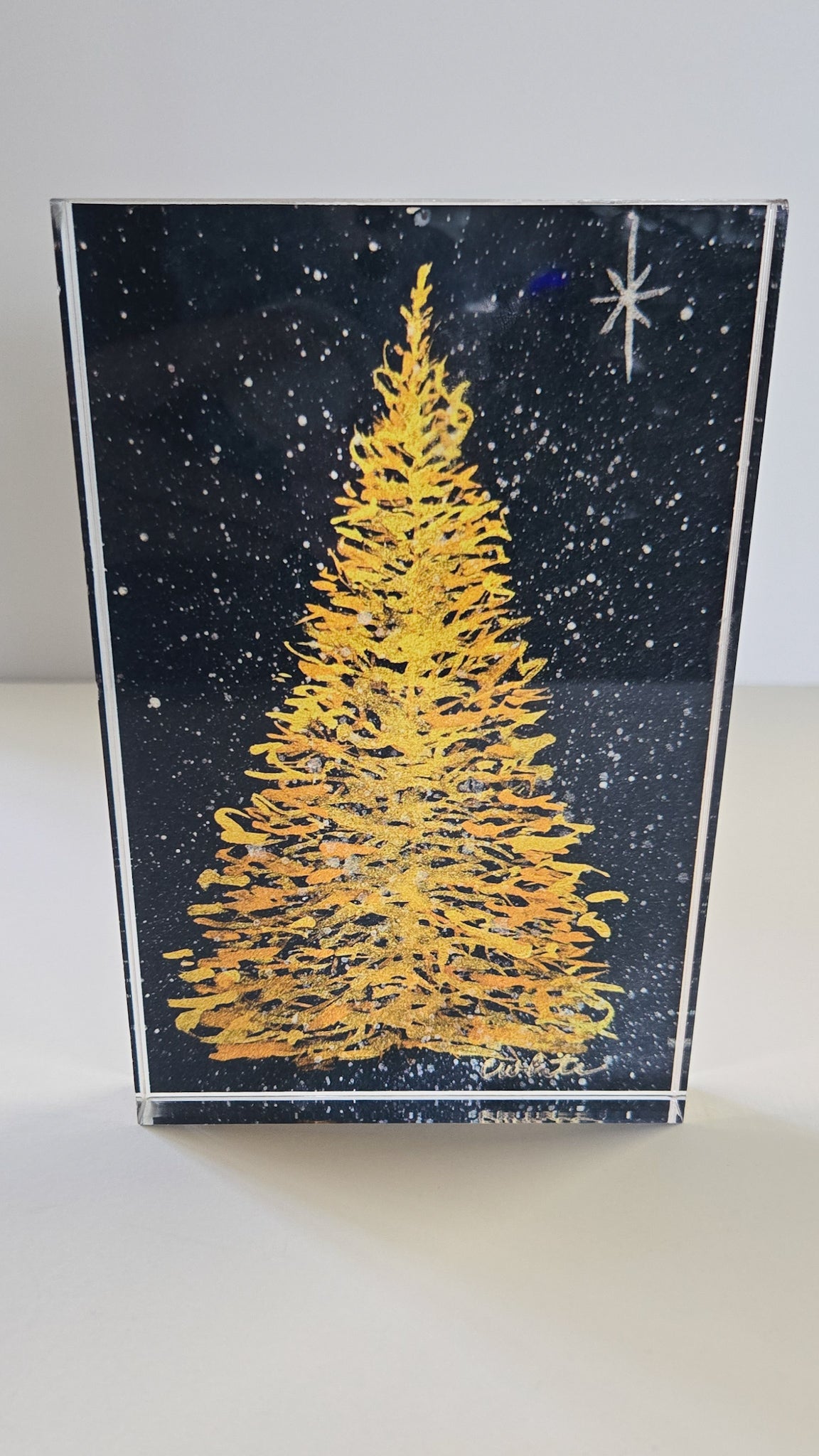Acrylic Cutout Christmas Tree