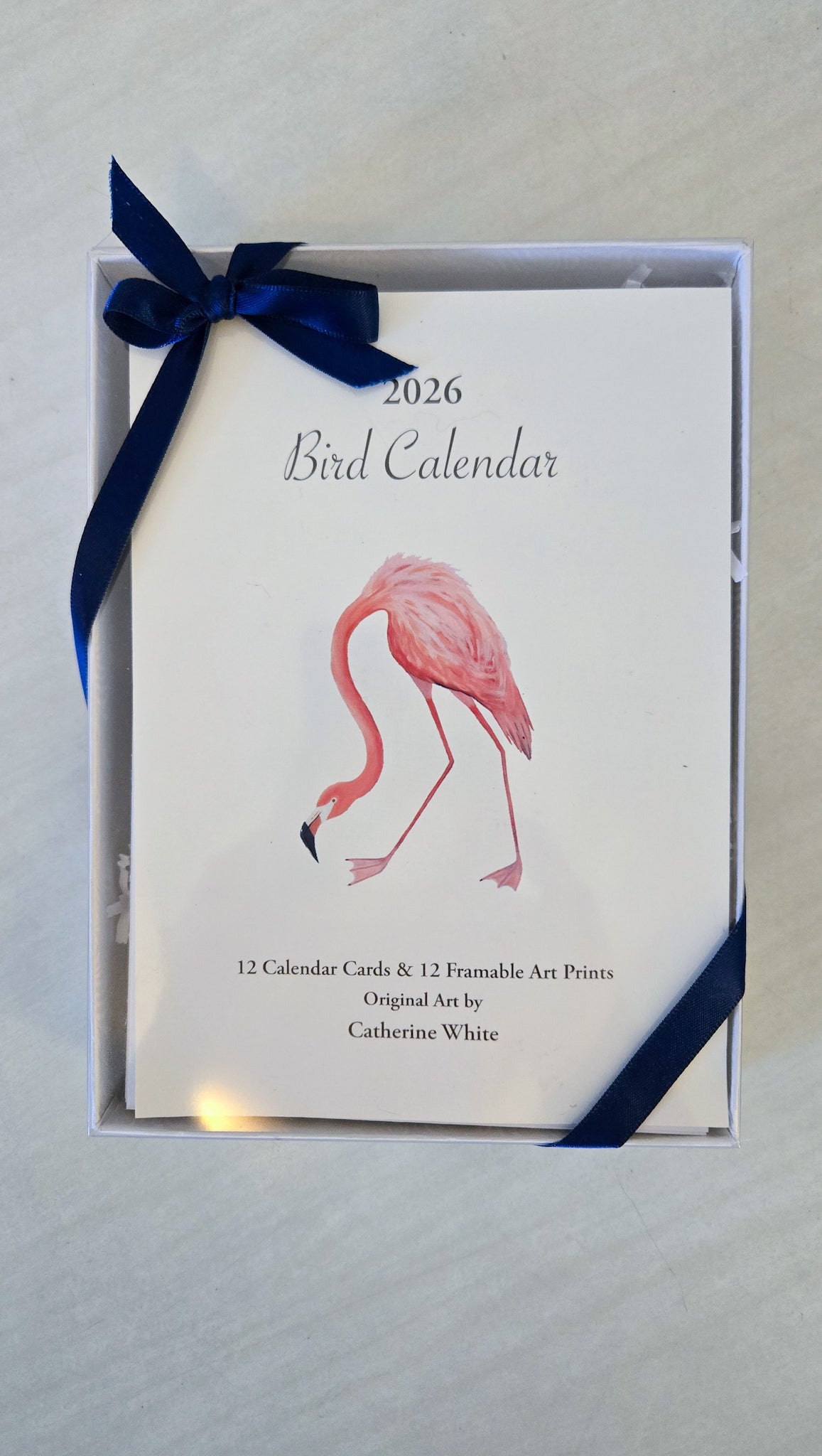 Watercolor Birds 2026 Calendar