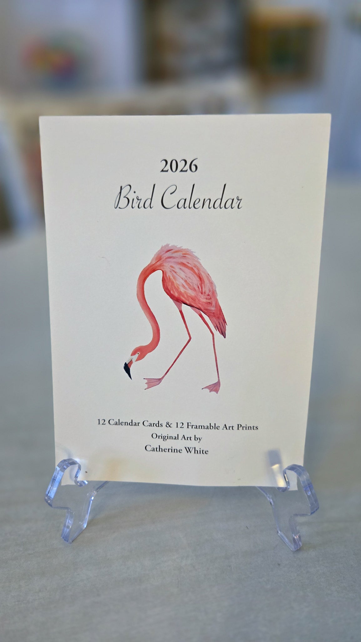 Watercolor Birds 2026 Calendar
