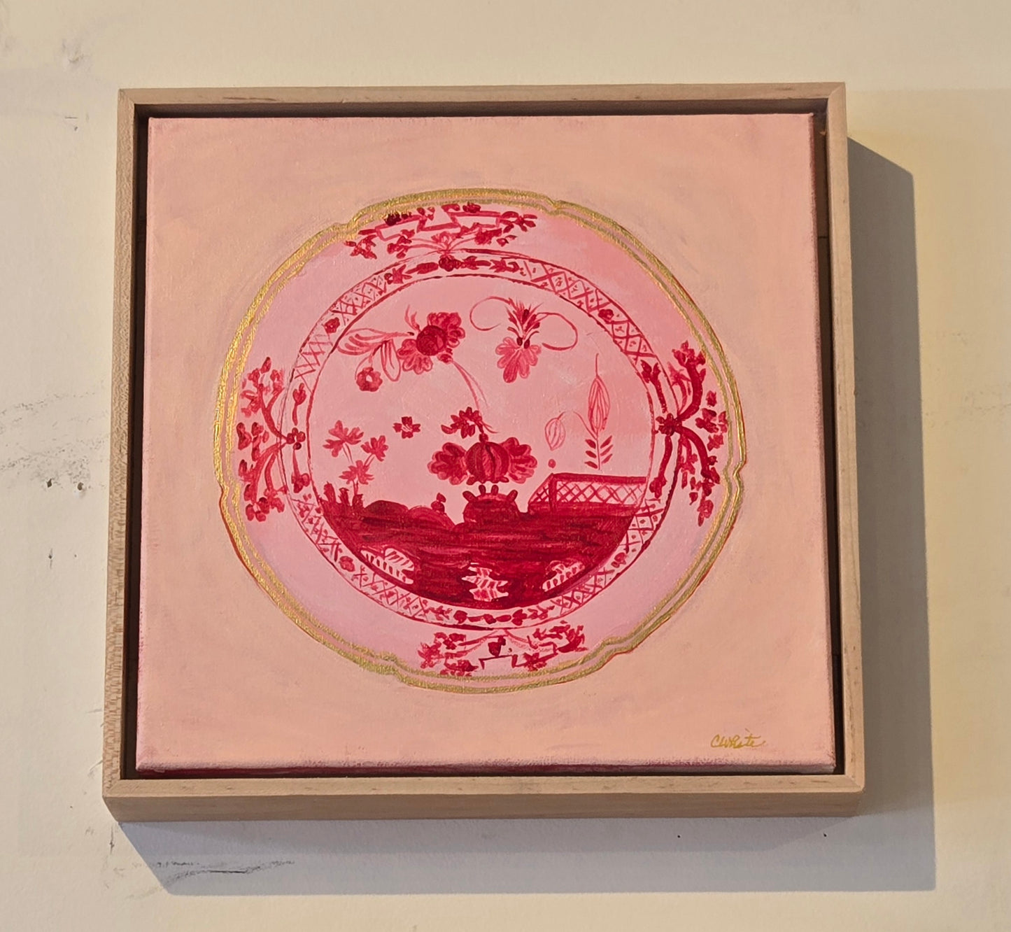 Porcelain Stories - Giorni Pink 12x12
