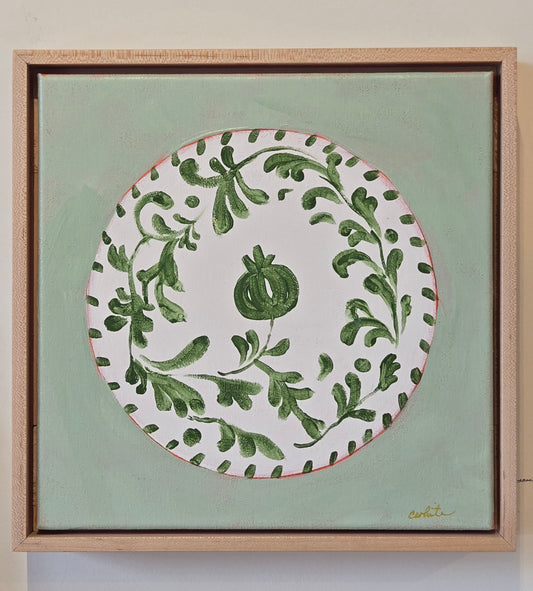 Porcelain Stories Vietri Arezzo - Green 10x10