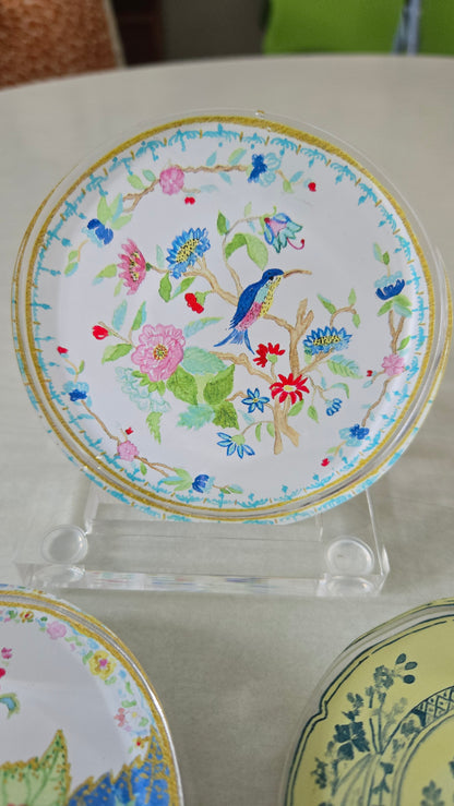 Acrylic Porcelain Stories Coasters