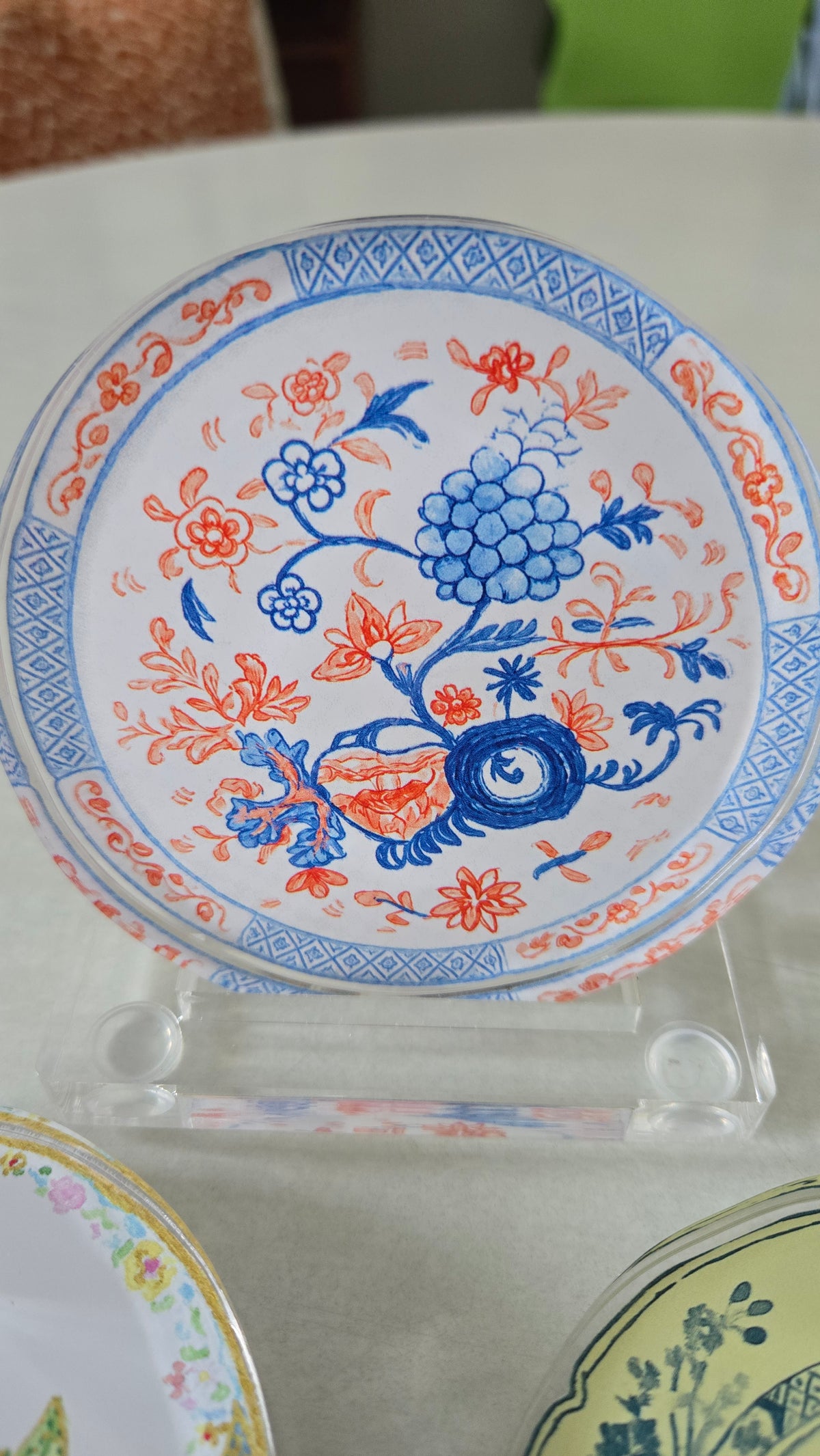 Acrylic Porcelain Stories Coasters