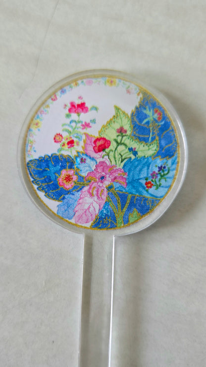Acrylic Porcelain Stories Drink Stir Sticks