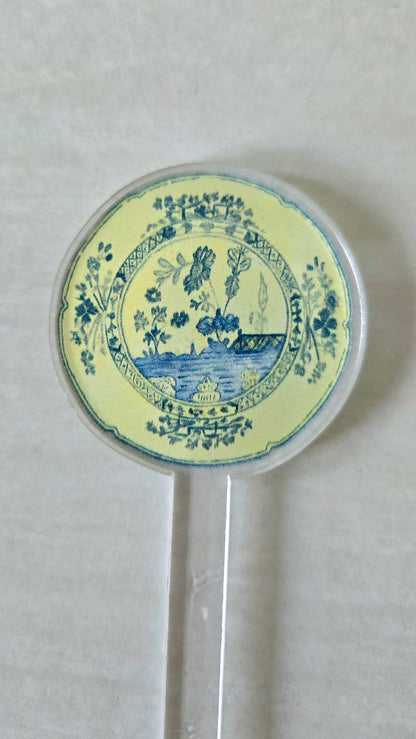 Acrylic Porcelain Stories Drink Stir Sticks