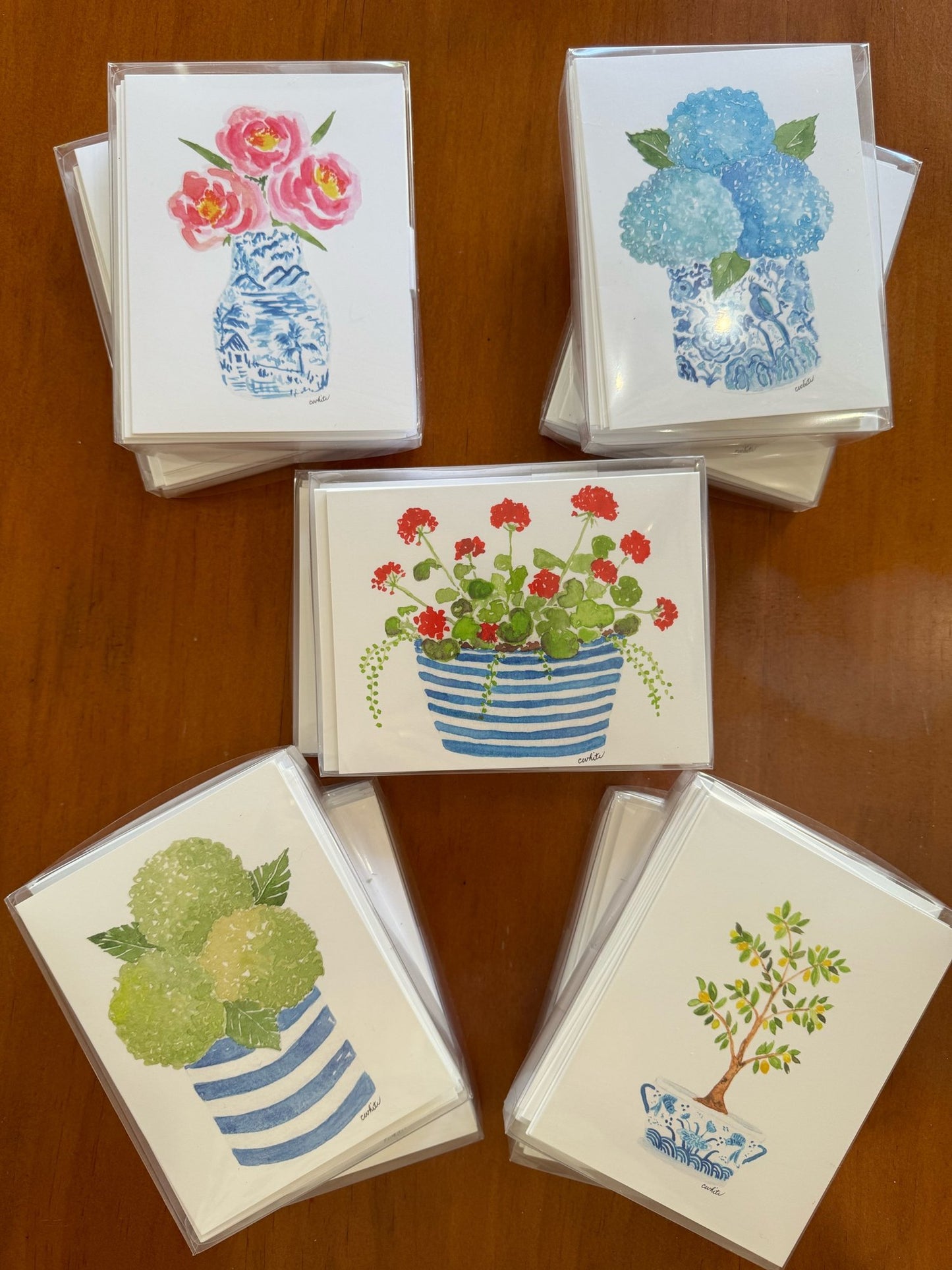 Chinoiserie Garden Notecards
