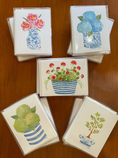 Chinoiserie Garden Notecards