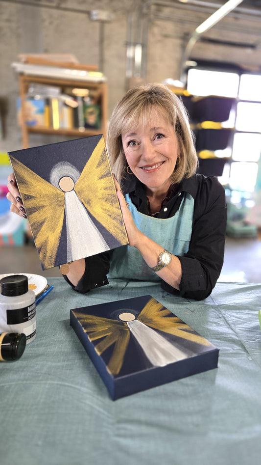 Paint a Christmas Angel Class