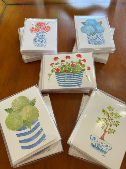 Chinoiserie Garden Notecards